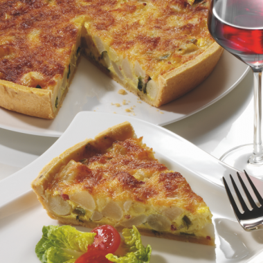 Bildmotiv für NL-BE // Herbst-Quiche mit CAMBOZOLA