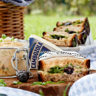Bildmotiv für Picnic Sandwiches with CAMBOZOLA Spread